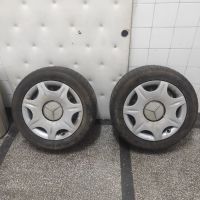 4 броя летни гуми с желязни джанти и тазове , снимка 7 - Гуми и джанти - 45567657
