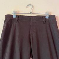 Кафяв панталон с еластант като клин L размер 🤎, снимка 2 - Панталони - 45749209
