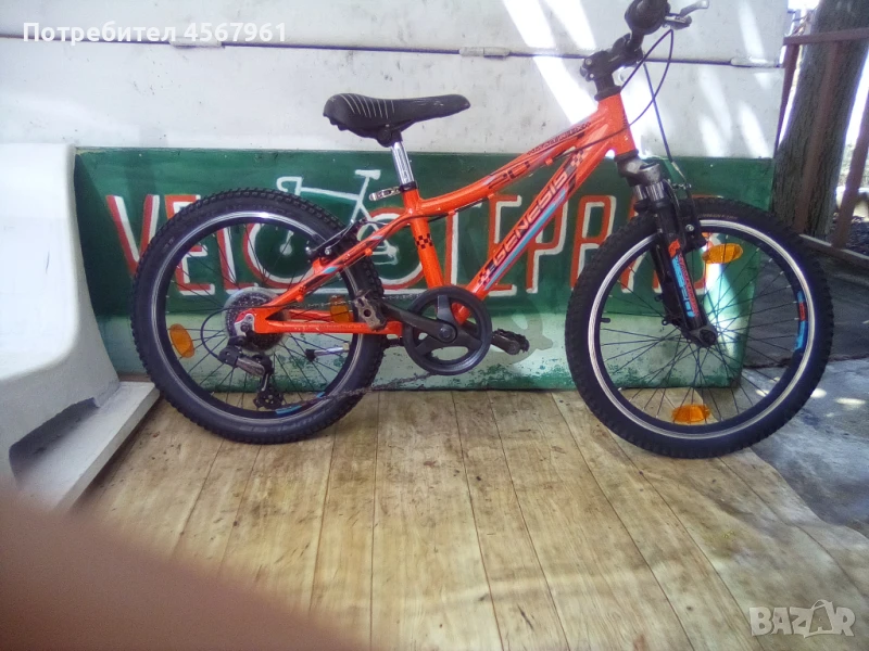 Велосипед  20"   алуминиеви   аеро  капли  Рамка  алуминий   , снимка 1