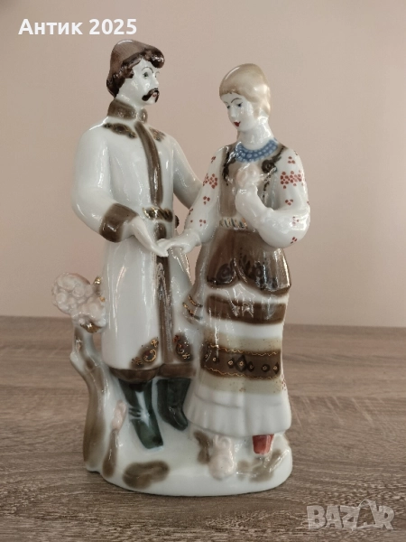 Порцеланова фигурка, Полонски порцеланов завод (СССР), снимка 1