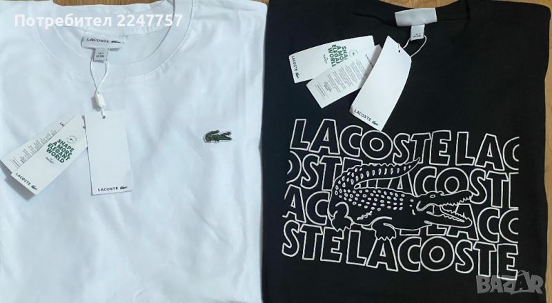 Тениски LACOSTE размер XXL, снимка 1