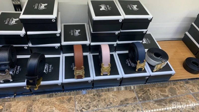 колани от естествена кожа в кутия celine, снимка 1