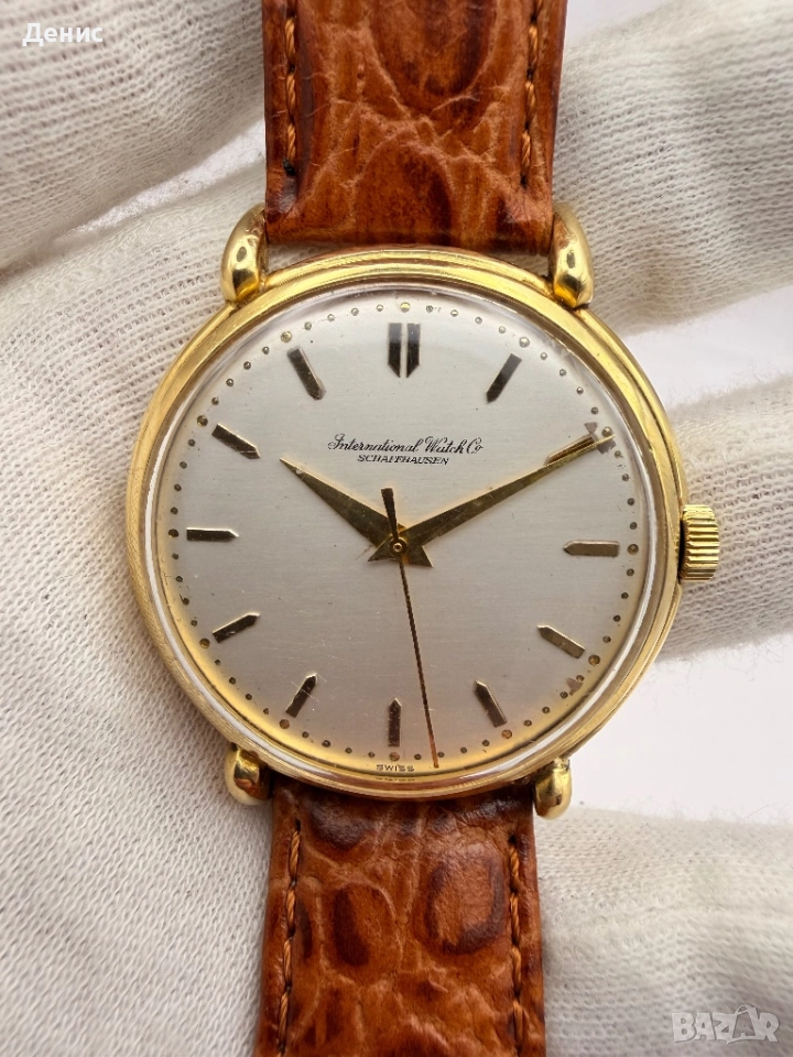 IWC Schaffhausen – Cal. 89, 18K масивно злато, винтидж, снимка 1