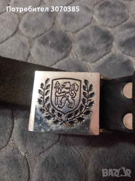 Полицейски кожен колан, снимка 1