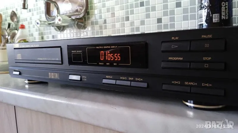 CD Player Okano CD 2100r цд плеър сд плеар compact disc компакт диск за профилактика, снимка 1