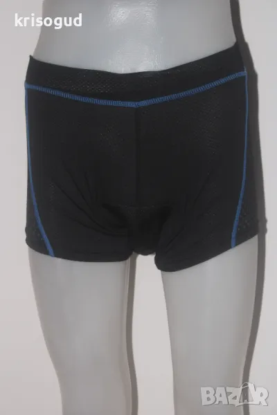 Черен къс клин за колоездене, снимка 1