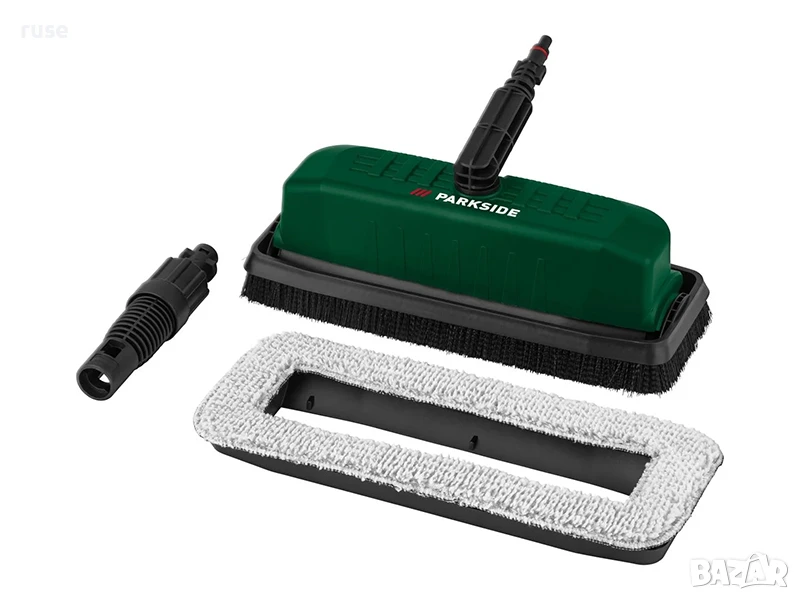 НОВИ! Четка за за почистване на фасади и стъкла Parkside, приставка за водоструйка, снимка 1