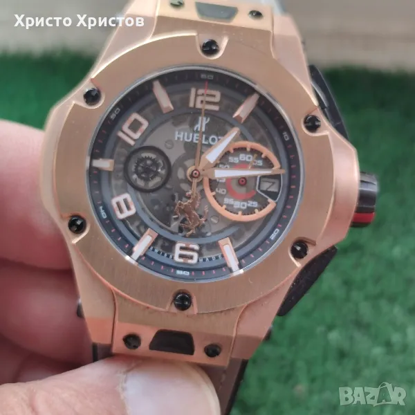 Мъжки луксозен часовник Hublot Big Bang Unico Ferrari Limited Edition 500, снимка 1