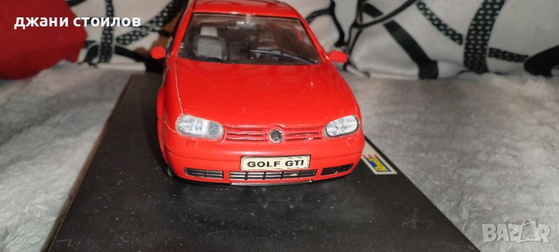 1:18 VW Golf Gti 1.9TDI голф 4 метална количка , снимка 1