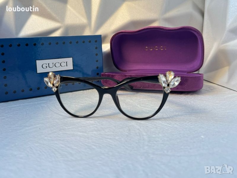 Gucci очила за компютър прозрачни слънчеви диоптрични рамки, снимка 1