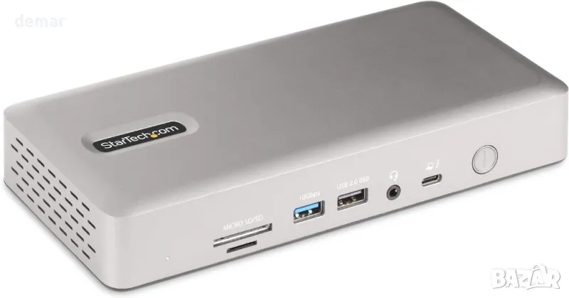 StarTech.com Thunderbolt 4 Мултидисплейна докинг станция,2x HDMI/2x DP, снимка 1