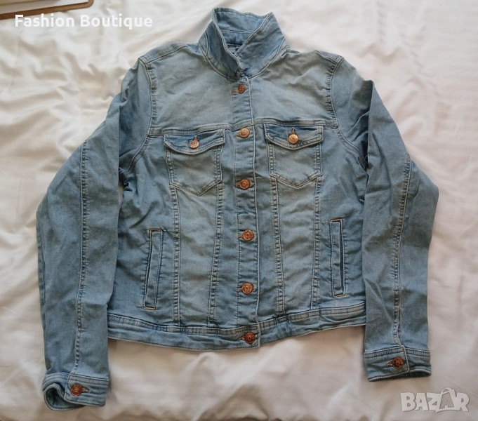 Дамско дънково як, БЕЗ ЗАБЕЛЕЖКИ, размер- М/Л Цена: 30лв, снимка 1