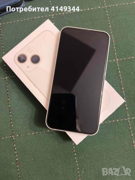 Продавам Apple iPhone 13mini, 128GB,смартфон бял , снимка 1