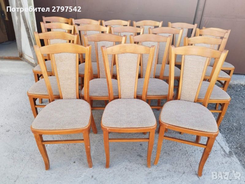 Дървени столове А59, снимка 1
