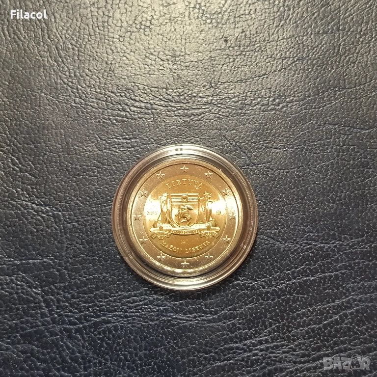 2 евро 2025 Литва Малка Литва UNC, снимка 1