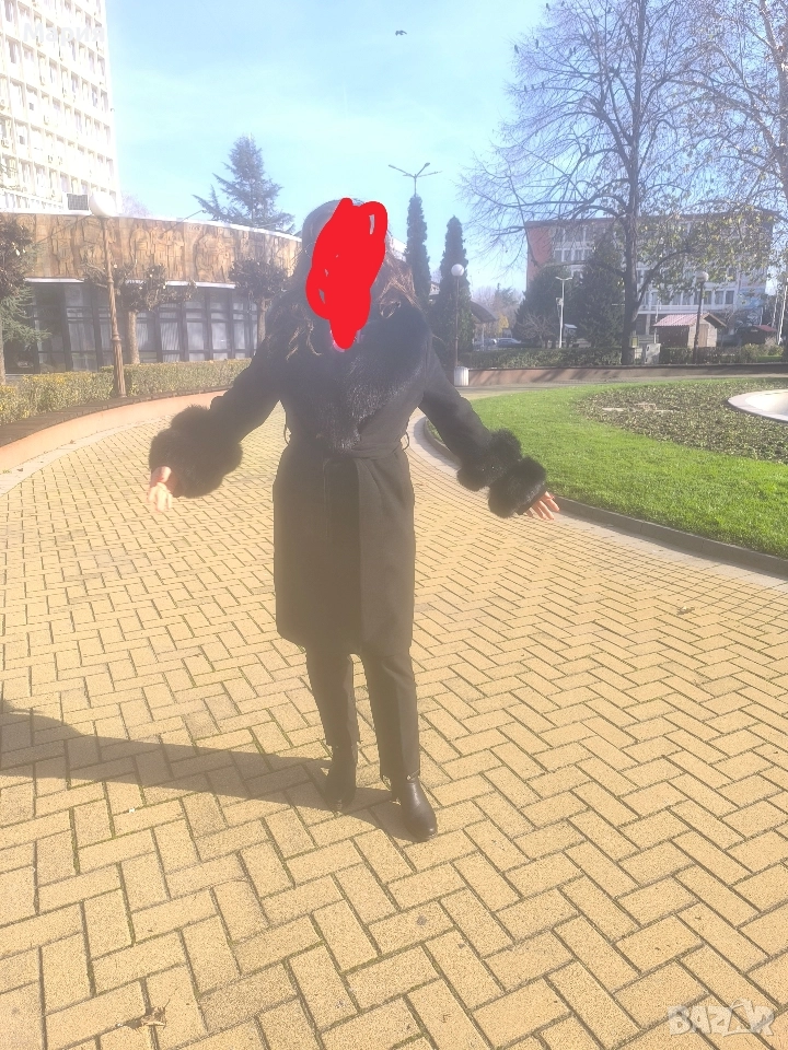 Елегантно зимно палто, снимка 1