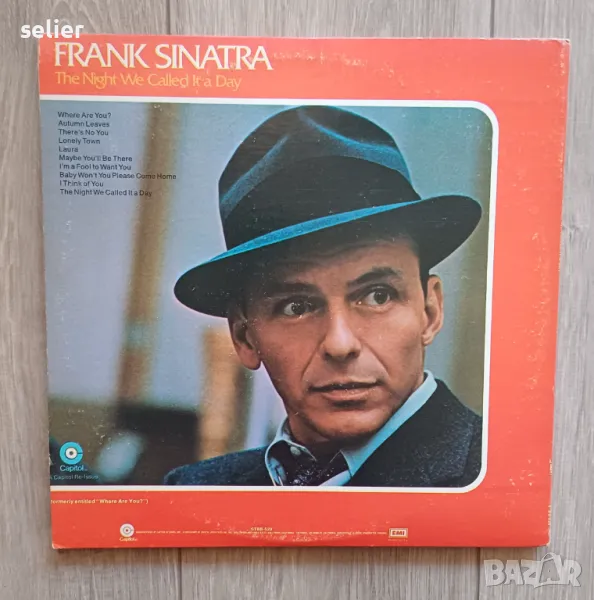 Frank Sinatra – What Is This Thing Called Love / The Night We Called It A Day Двойна плоча,американс, снимка 1