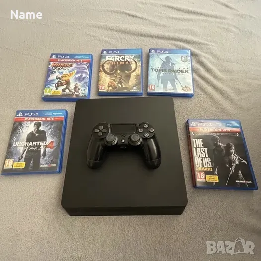 Sony Playstation 4 1TB с 5 Игри, снимка 1