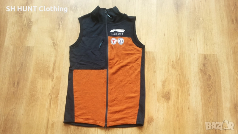 DEVOLD NIBBA PRO VEST 100% Extra Fine Merino Wool размер S / M елек 100% Мерино вълна - 1388, снимка 1