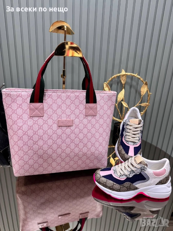 Gucci Комплект Дамска Чанта И Дамски Маратонки Баленсиага - Налични Различни Модели Код SK395, снимка 1