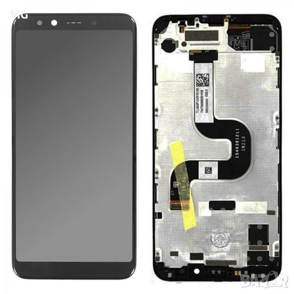 Оригинален LCD Дисплей с тъчскрийн и рамка за Xiaomi Mi A2, Mi 6X (2018), снимка 1
