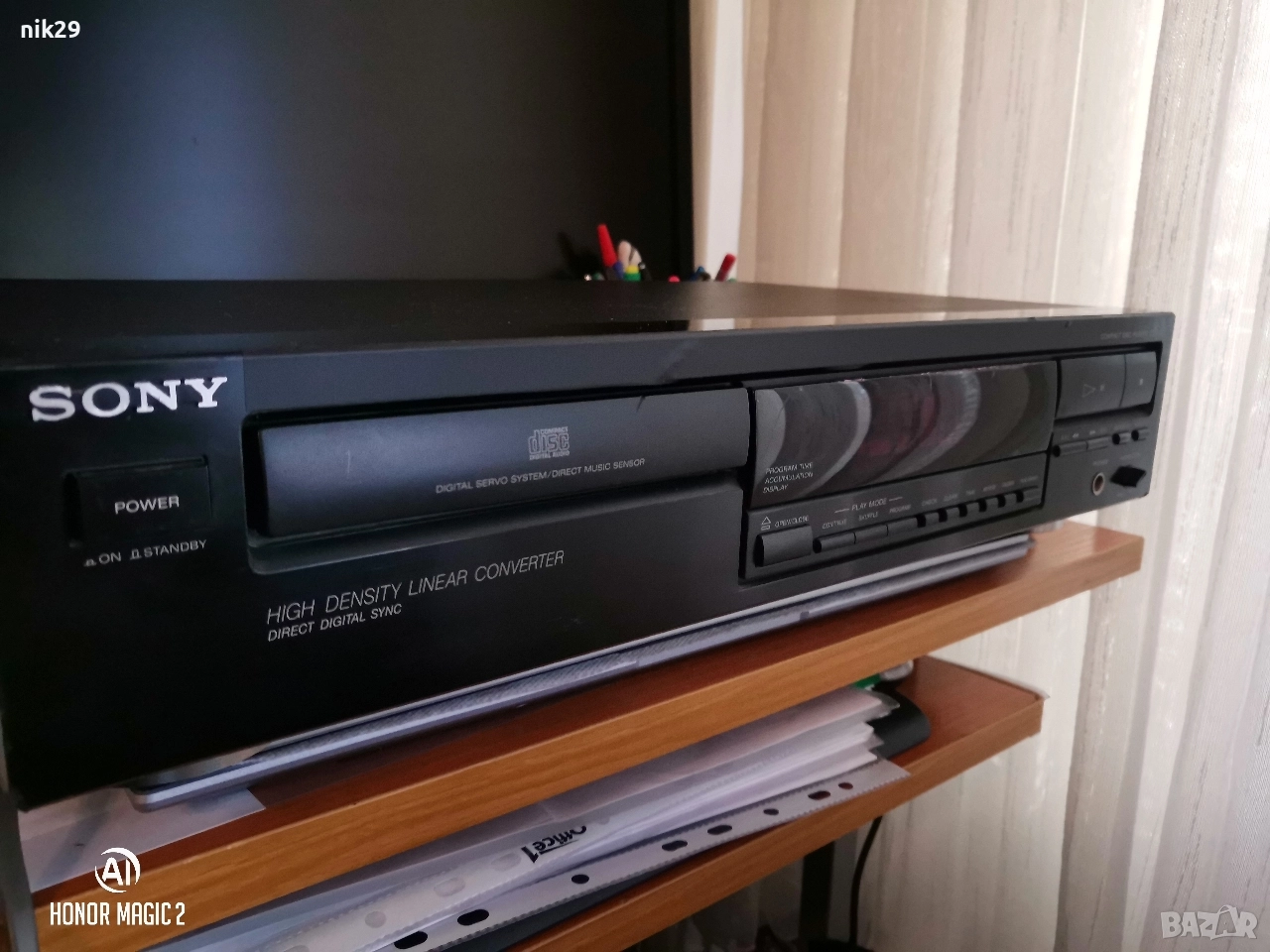 SONY CDP 297 , снимка 1