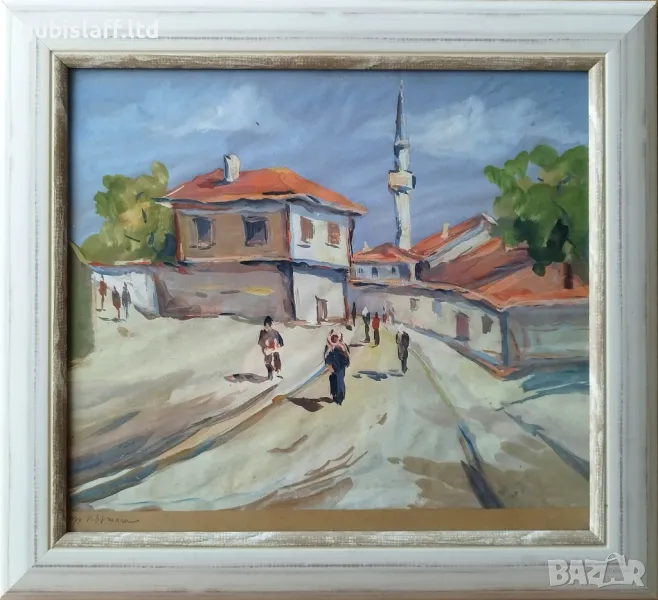 Картина "Изъ Кърджали", български автор, 1942 г., снимка 1