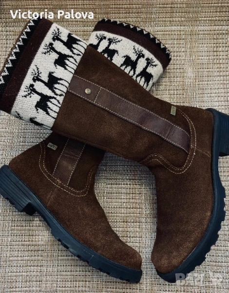 Детски ботуши INDIGO естествена кожа, снимка 1