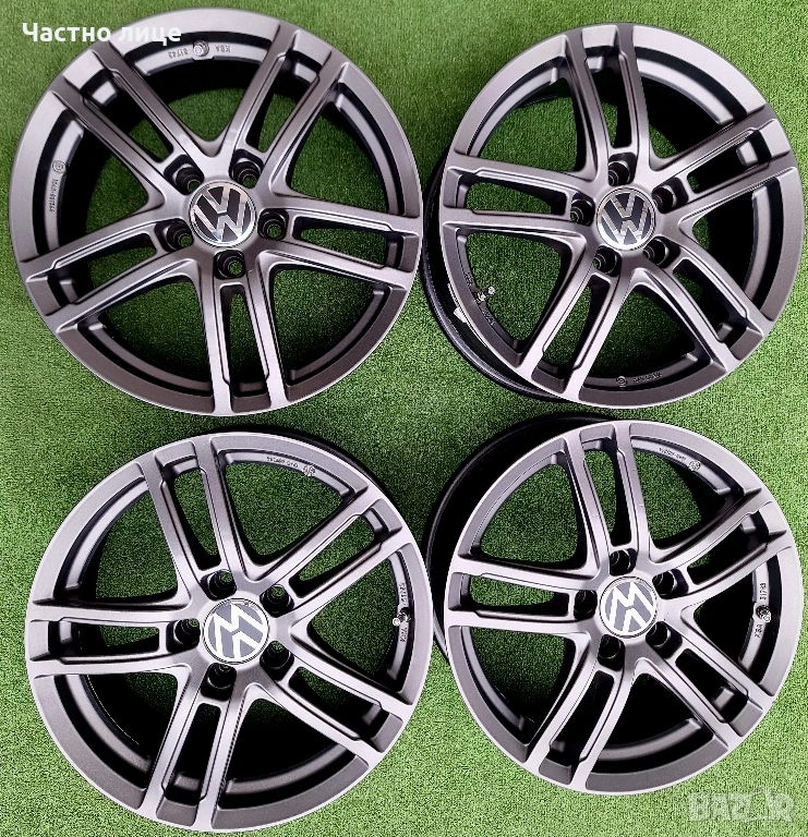 Продавам 4бр 17-ки джанти за Фолксваген Голф 5,6,7,8, Туран, Кади, Пасат , снимка 1