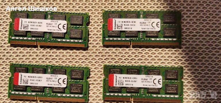 Рам памет за лаптоп Kingston 8GB DDR3L 1600MHz 1.35V KVR16LS11/8 SODIMM , снимка 1