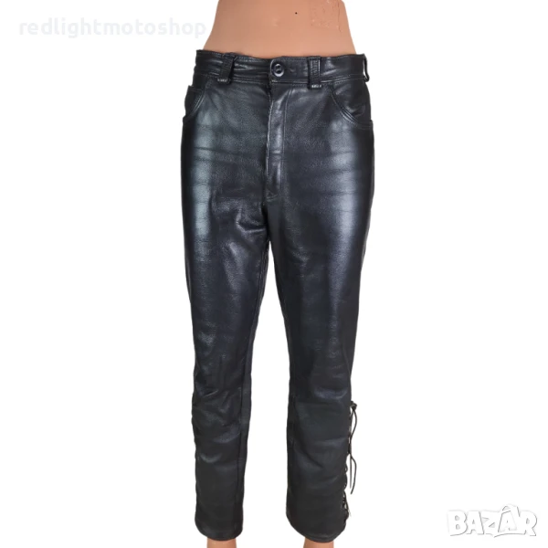 📌 5007 – Дамски кожен панталон – 🟩 70 лв, снимка 1