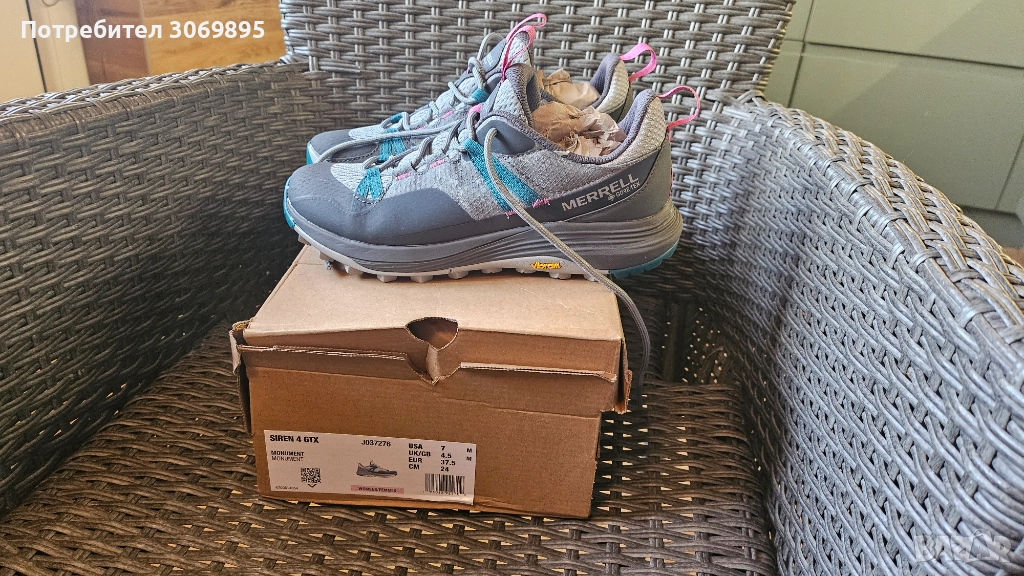Merrrell siren 4 gtx дамски туристически обувки, снимка 1