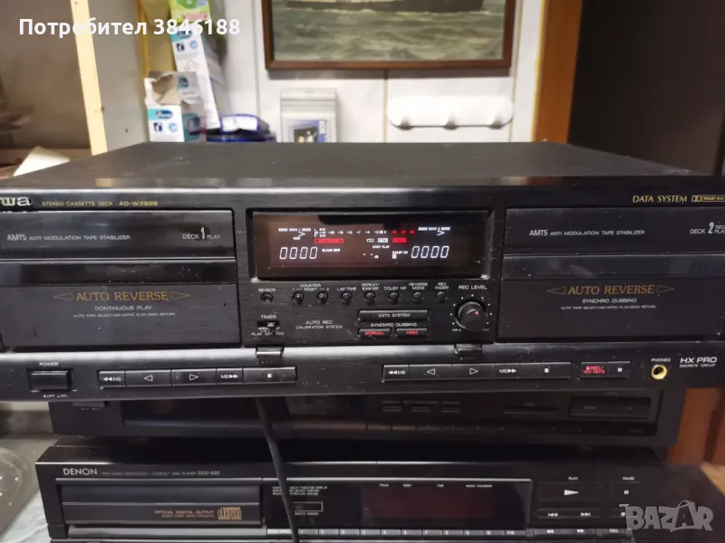 Aiwa AD-WX828E Tapedeck , снимка 1