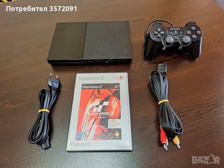 PS2 Slim SCPH-90004, Playstation 2 Slim, Плейстейшън 2 Слим, снимка 1