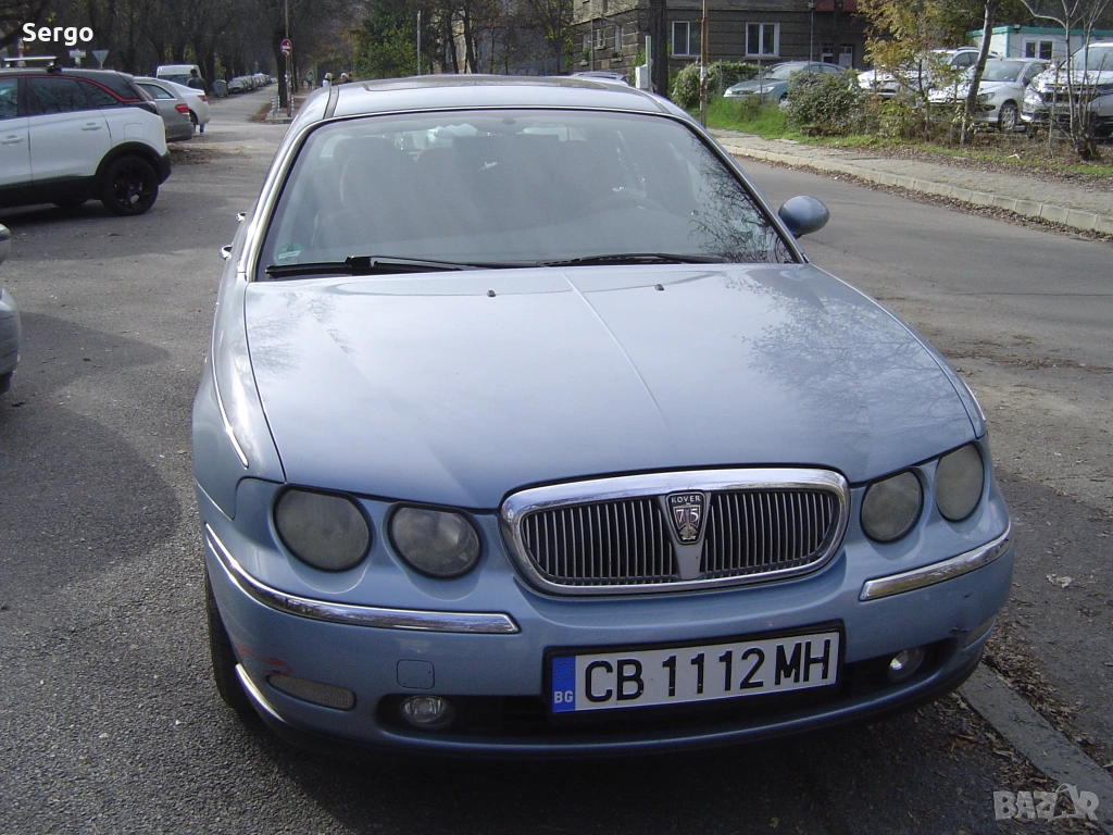 Rover 75 газ/бензин - регистрационният номер подарък, снимка 1