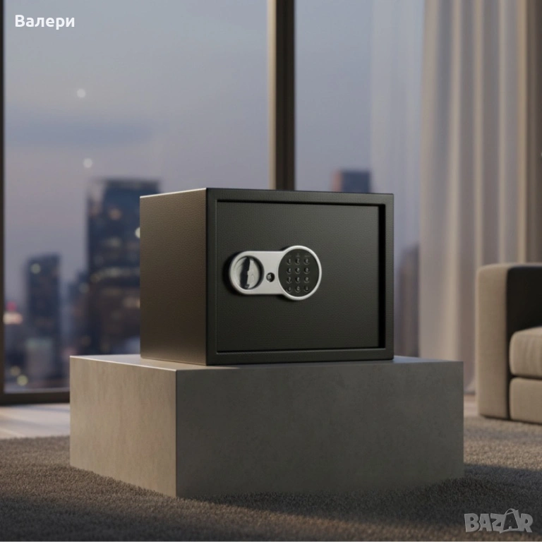 Сейф за ценности Cheffinger с цифрово заключване, снимка 1