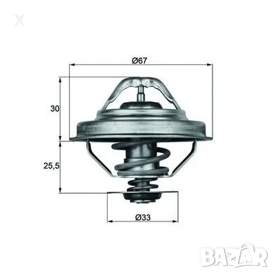 212488312 BEHR ТЕРМОСТАТ 88°C BMW 3 (E30) BMW 3 (E36) BMW 5 (E34) 1983 - 2000, снимка 1