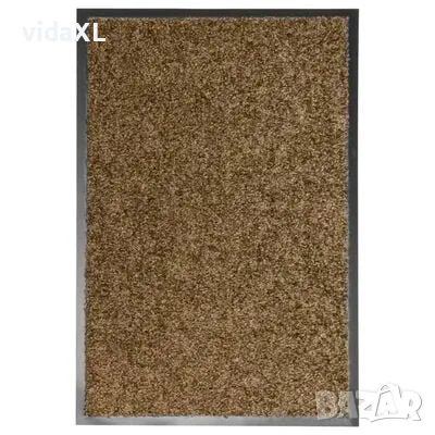 vidaXL Перима изтривалка, кафява, 40x60 см(SKU:323433), снимка 1