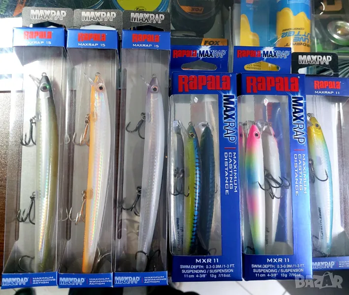 Воблер Rapala Max Rap 15см, 13см, 11см,9см, снимка 1