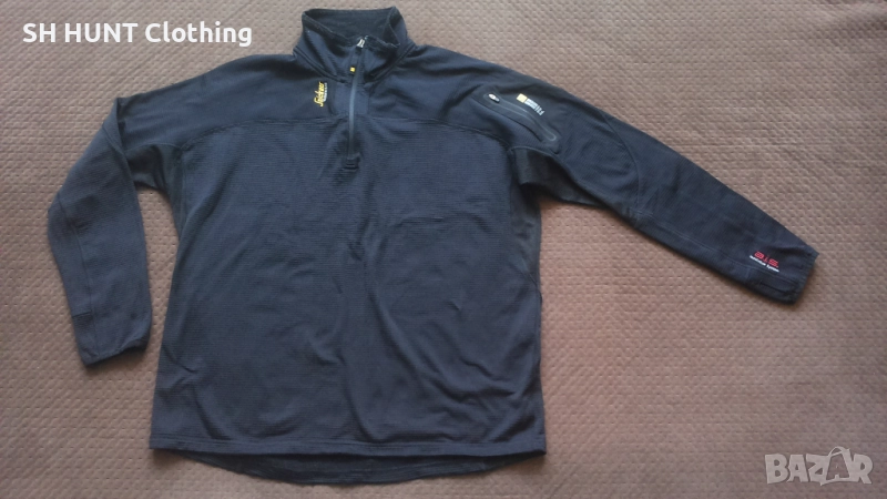 Snickers 9438 Body Mapping Micro Fleece Work Jacket размер XXL работна блуза W4-478, снимка 1