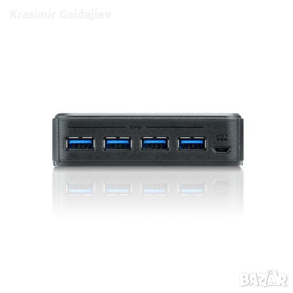 ATEN US434 :: Периферен превключвател, 4 x 4, USB 3.0 (4 PC поделят 4 USB у-ва), снимка 1