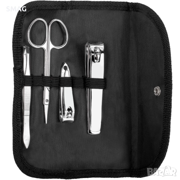 Комплект несесер за маникюр с 4 инструмента_1129798, снимка 1