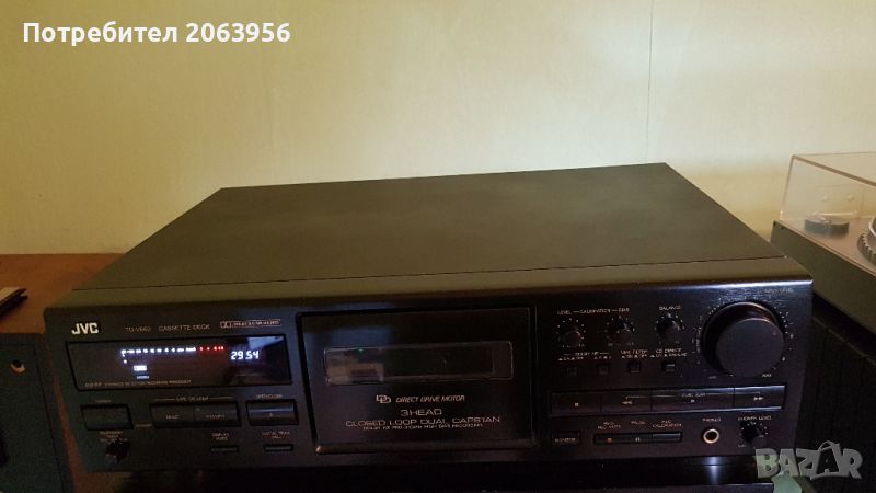 JVC TD V 662 триглав дек от висок клас., снимка 1