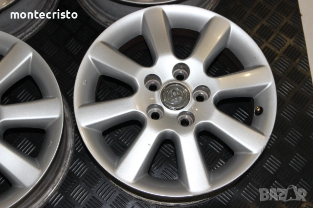 Алуминиеви джанти Toyota Avensis T25 T250 (2003-2009г.) 16 цола / 54.1 / 5x100 / 42611-05230, снимка 6 - Гуми и джанти - 53933187