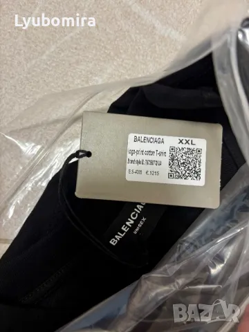 Balenciaga Farfetch Тениска unisex, снимка 4 - Тениски - 50222627