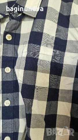 Дески сини ризи на Манго размер 140, снимка 6 - Детски ризи - 46111505