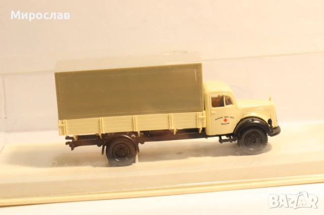 BREKINA H0 1/87 MERCEDES КАМИОН МОДЕЛ, снимка 4 - Колекции - 53297470