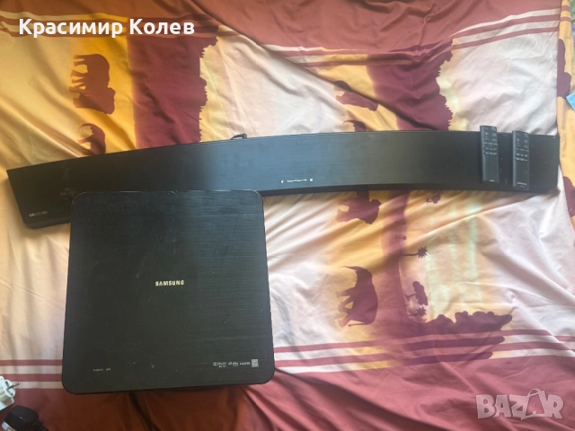 Soundbar Samsung HW-H7500, Извит, 320W, Безжичен субуфер, Bluetooth, Черен, снимка 4 - Аудиосистеми - 51766409