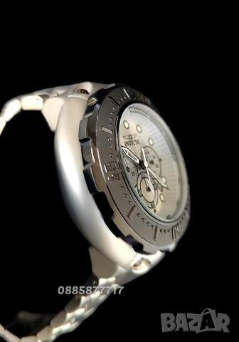 часовник INVICTA Thunderbolt Silver 52 mm, НОВ , снимка 5 - Мъжки - 46817302