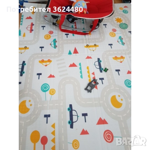 Водоустойчива подложка за игра - сгъваемо шарено килимче , снимка 16 - Други - 52773814